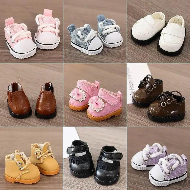  For Ropa LABUBU 15 to 17cm Cotton Doll Shoes Casual Sports Canvas Martin Boots Accessories for Labubu Outfits -  ToylandEU™