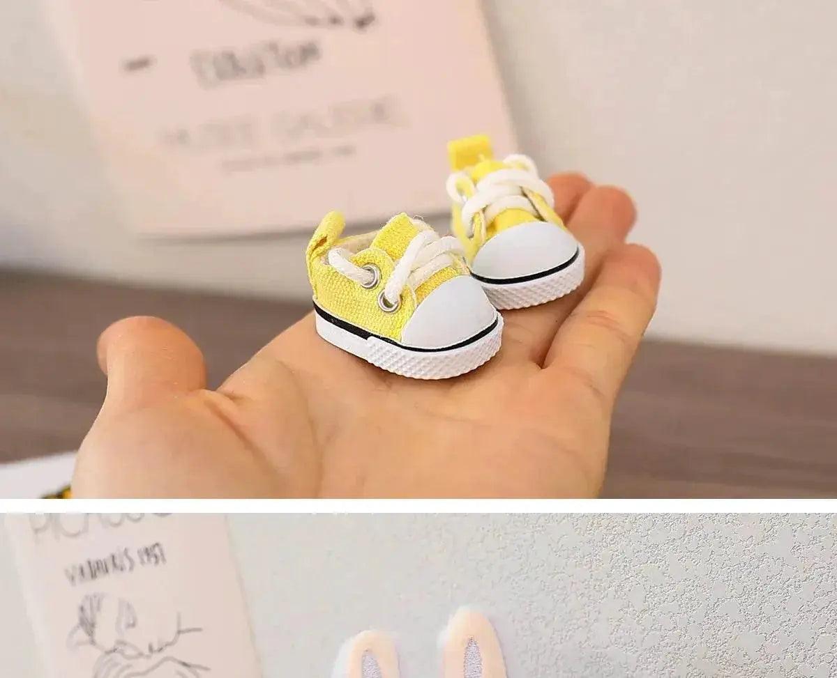  For Ropa LABUBU 15 to 17cm Cotton Doll Shoes Casual Sports Canvas Martin Boots Accessories for Labubu Outfits -  ToylandEU™