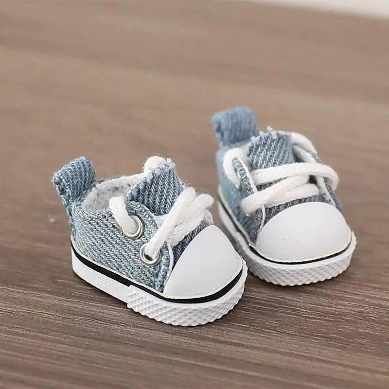  For Ropa LABUBU 15 to 17cm Cotton Doll Shoes Casual Sports Canvas Martin Boots Accessories for Labubu Outfits -  ToylandEU™