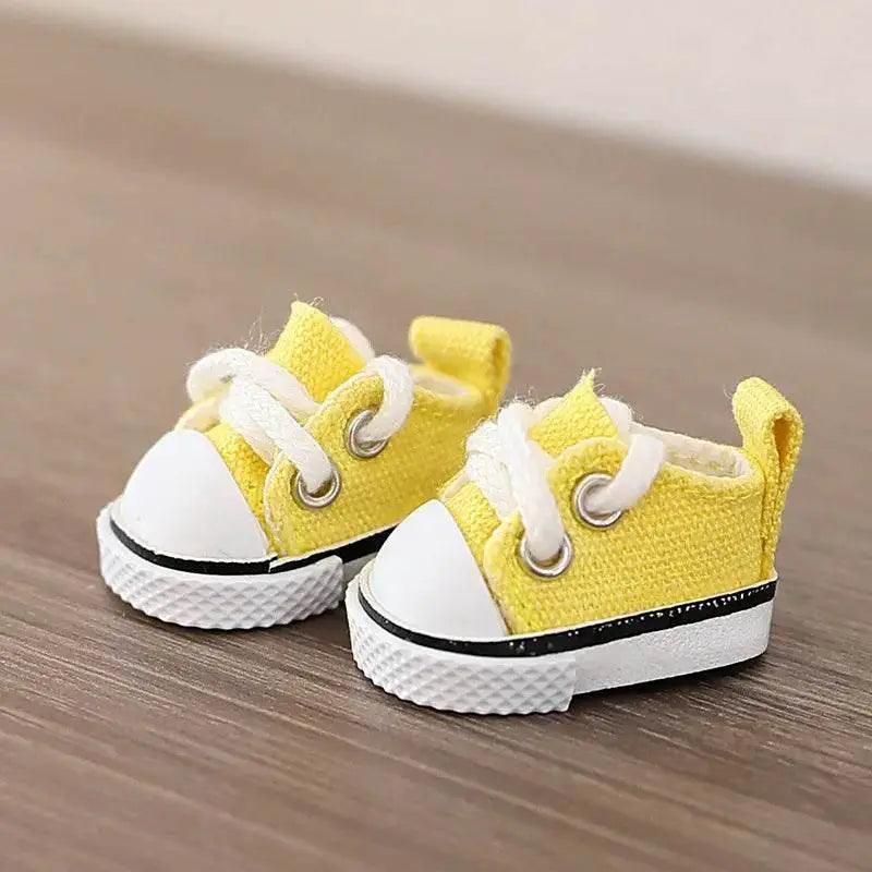  For Ropa LABUBU 15 to 17cm Cotton Doll Shoes Casual Sports Canvas Martin Boots Accessories for Labubu Outfits -  ToylandEU™
