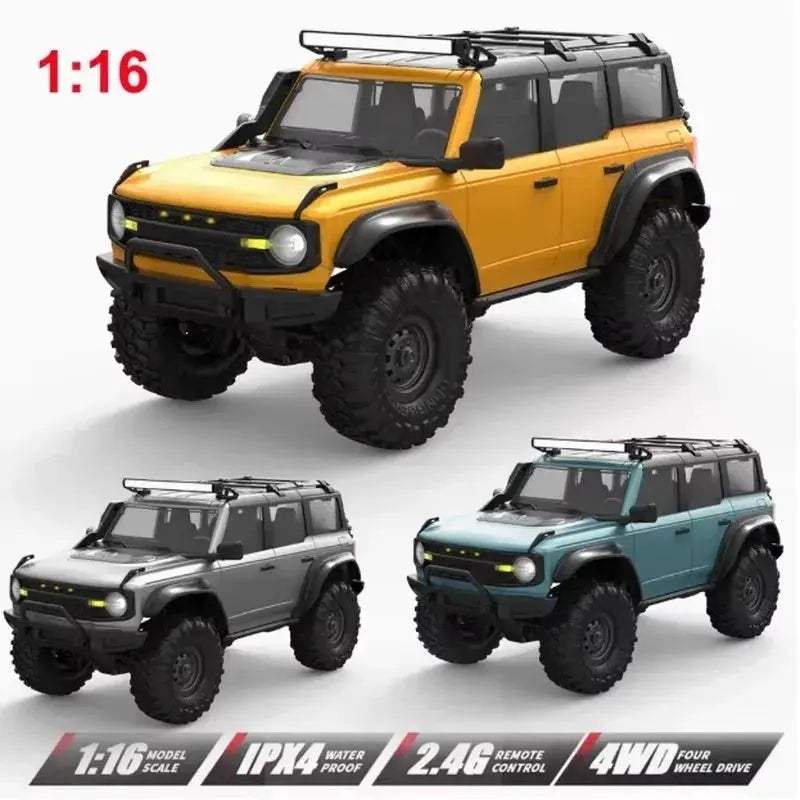 Ford Bronco RC Car Off Road 4WD Monster Truck Fast - ToylandEU