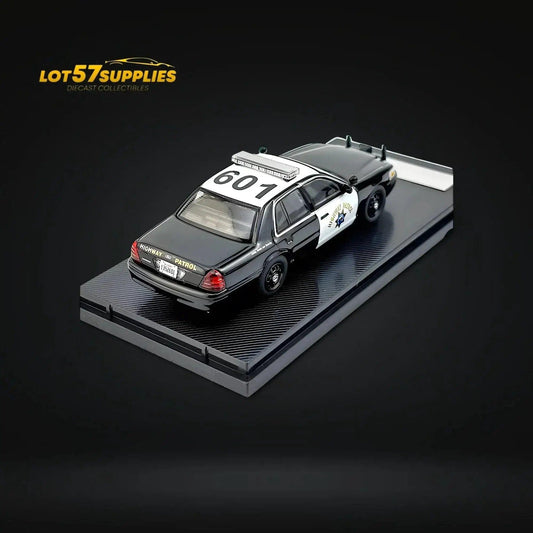  Ford Crown Victoria Police Diecast Car Realistic Lights -  ToylandEU™