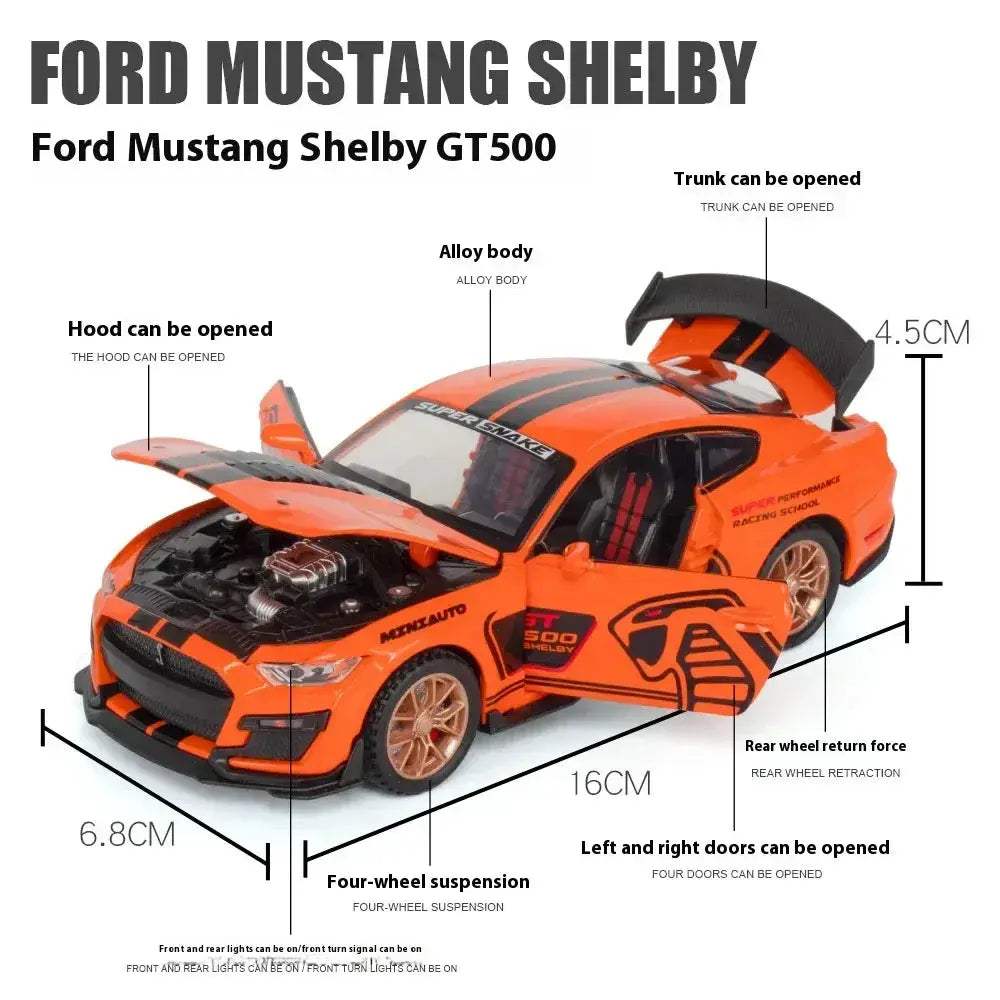 Ford Mustang Diecast Car Model Decorative Desktop Ornament - ToylandEU