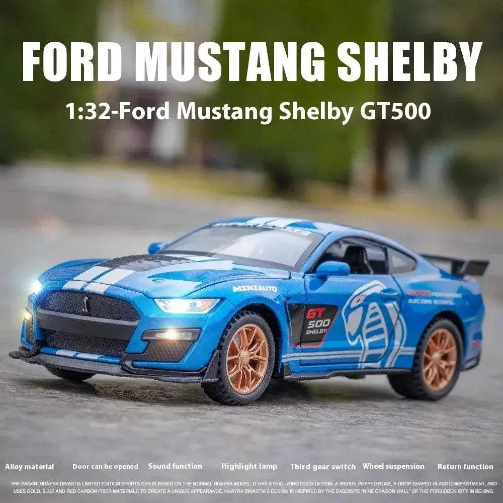 Ford Mustang Diecast Car Model Decorative Desktop Ornament - ToylandEU