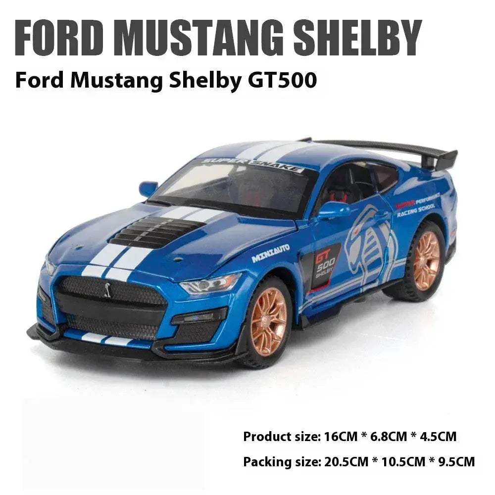 Ford Mustang Diecast Car Model Decorative Desktop Ornament - ToylandEU