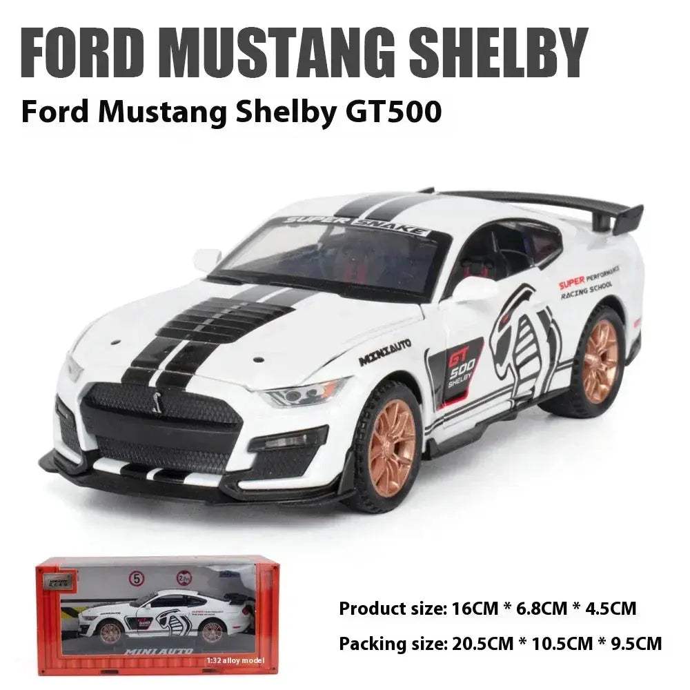 Ford Mustang Diecast Car Model Decorative Desktop Ornament - ToylandEU