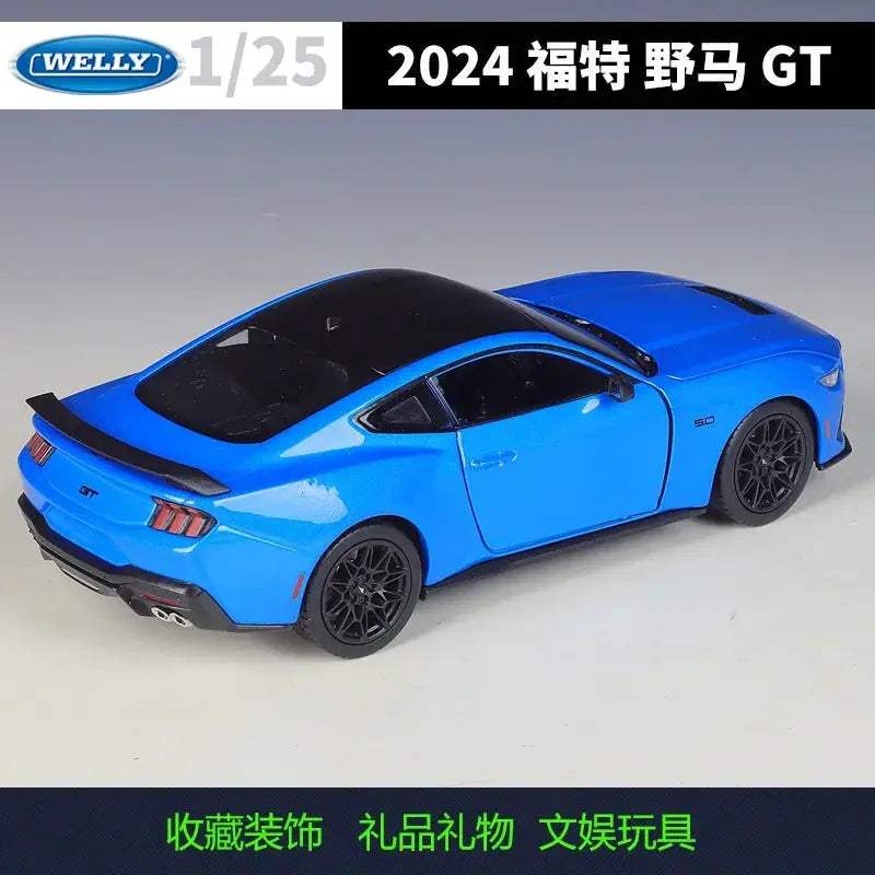 Ford Mustang GT 1:25 Die Cast Model With Opening Doors - ToylandEU