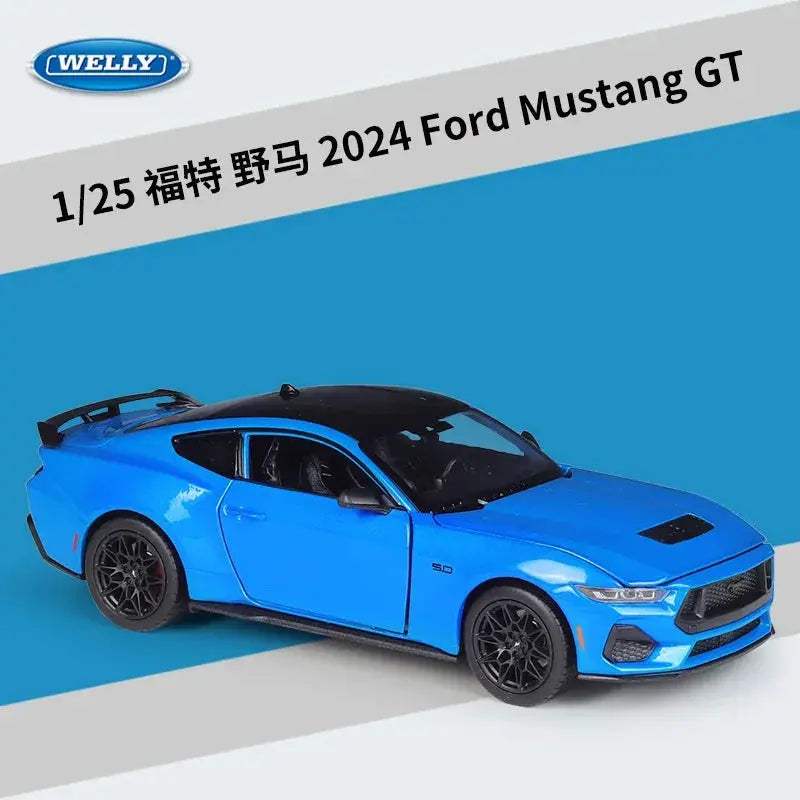 Ford Mustang GT 1:25 Die Cast Model With Opening Doors - ToylandEU