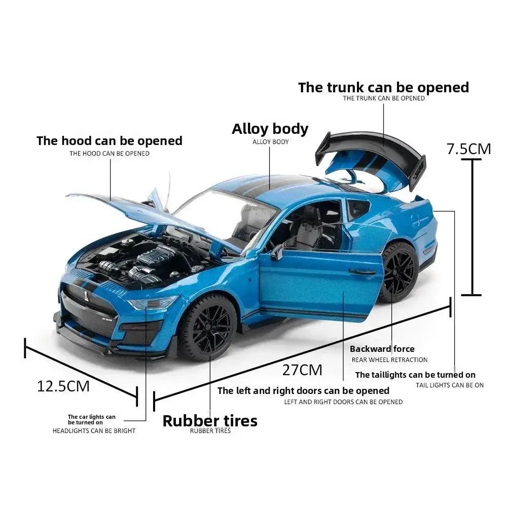  Ford Mustang GT500 Diecast 1 18 Premium Desk Decor -  ToylandEU™