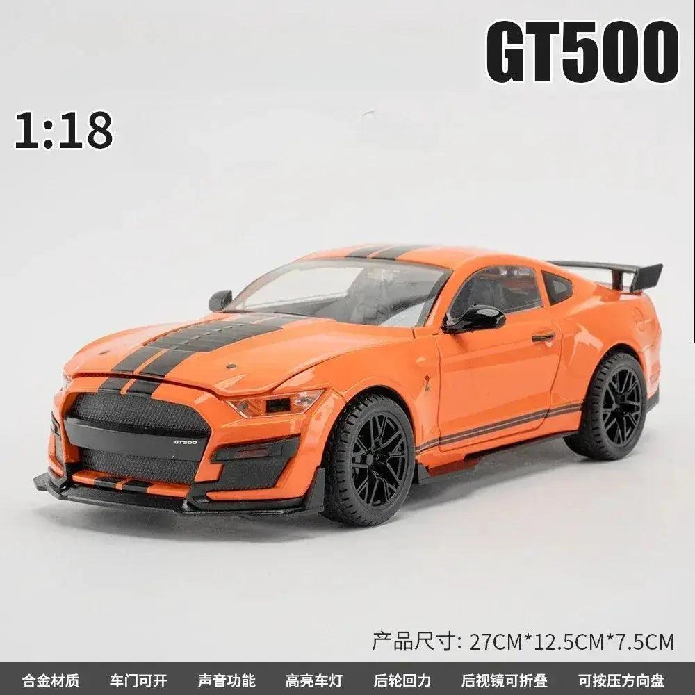  Ford Mustang GT500 Diecast 1 18 Premium Desk Decor -  ToylandEU™