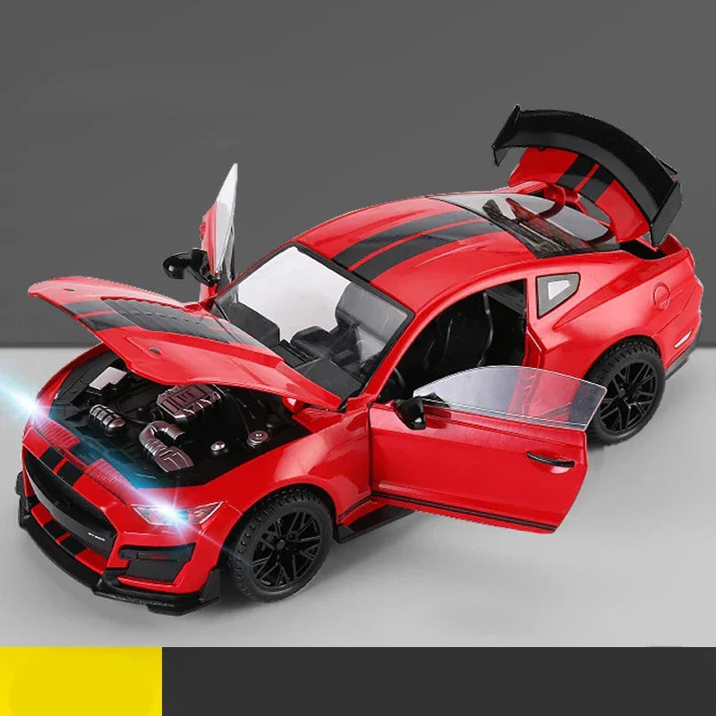 Ford Mustang GT500 Diecast Car Model Alloy for Hobbyists - ToylandEU