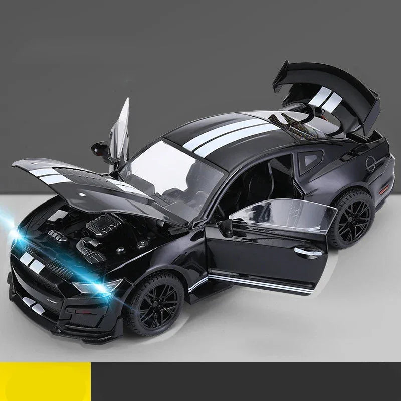 Ford Mustang GT500 Diecast Car Model Alloy for Hobbyists - ToylandEU