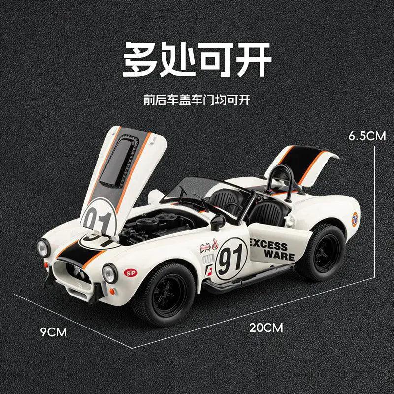  Ford Shelby Cobra Diecast 1 22 Scale Model Metal -  ToylandEU™