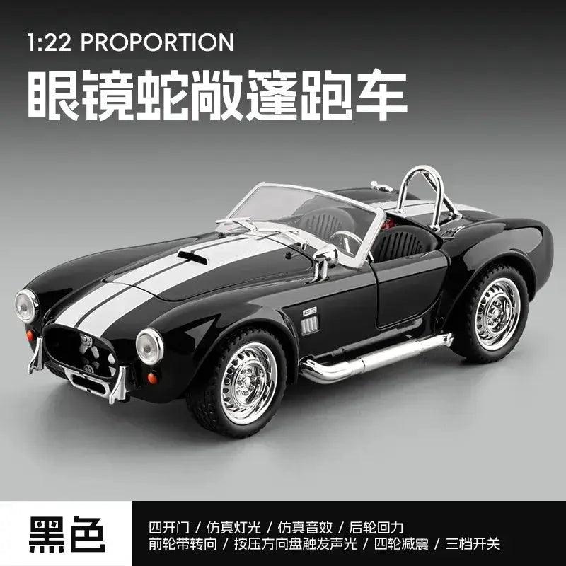 Ford Shelby Cobra Diecast 1 22 Scale Model Metal -  ToylandEU™
