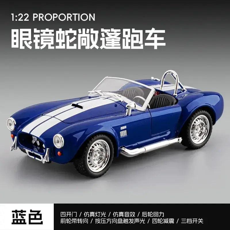  Ford Shelby Cobra Diecast 1 22 Scale Model Metal -  ToylandEU™