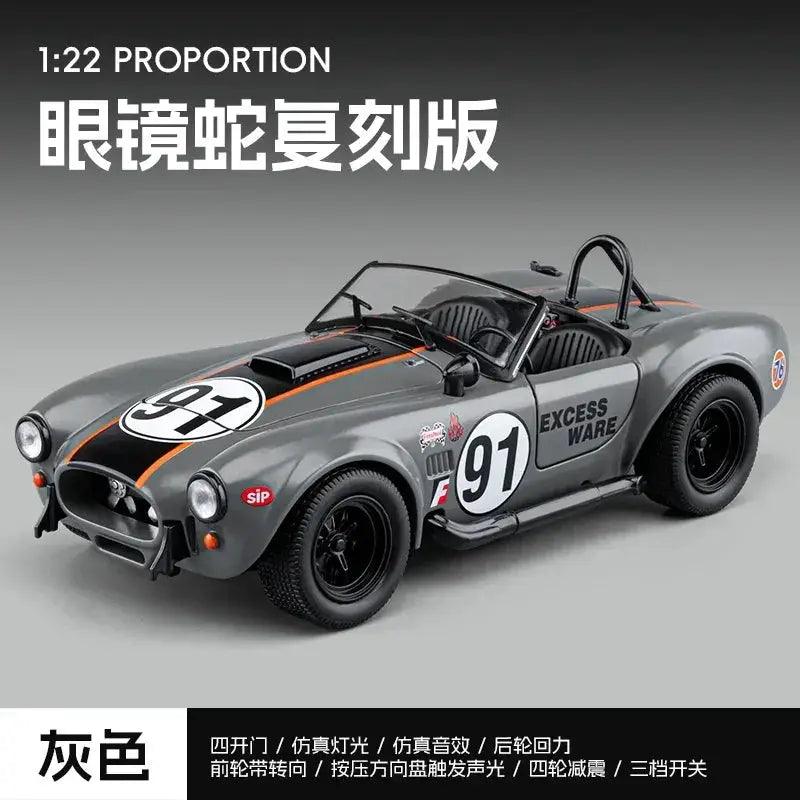 Ford Shelby Cobra Diecast 1 22 Scale Model Metal -  ToylandEU™
