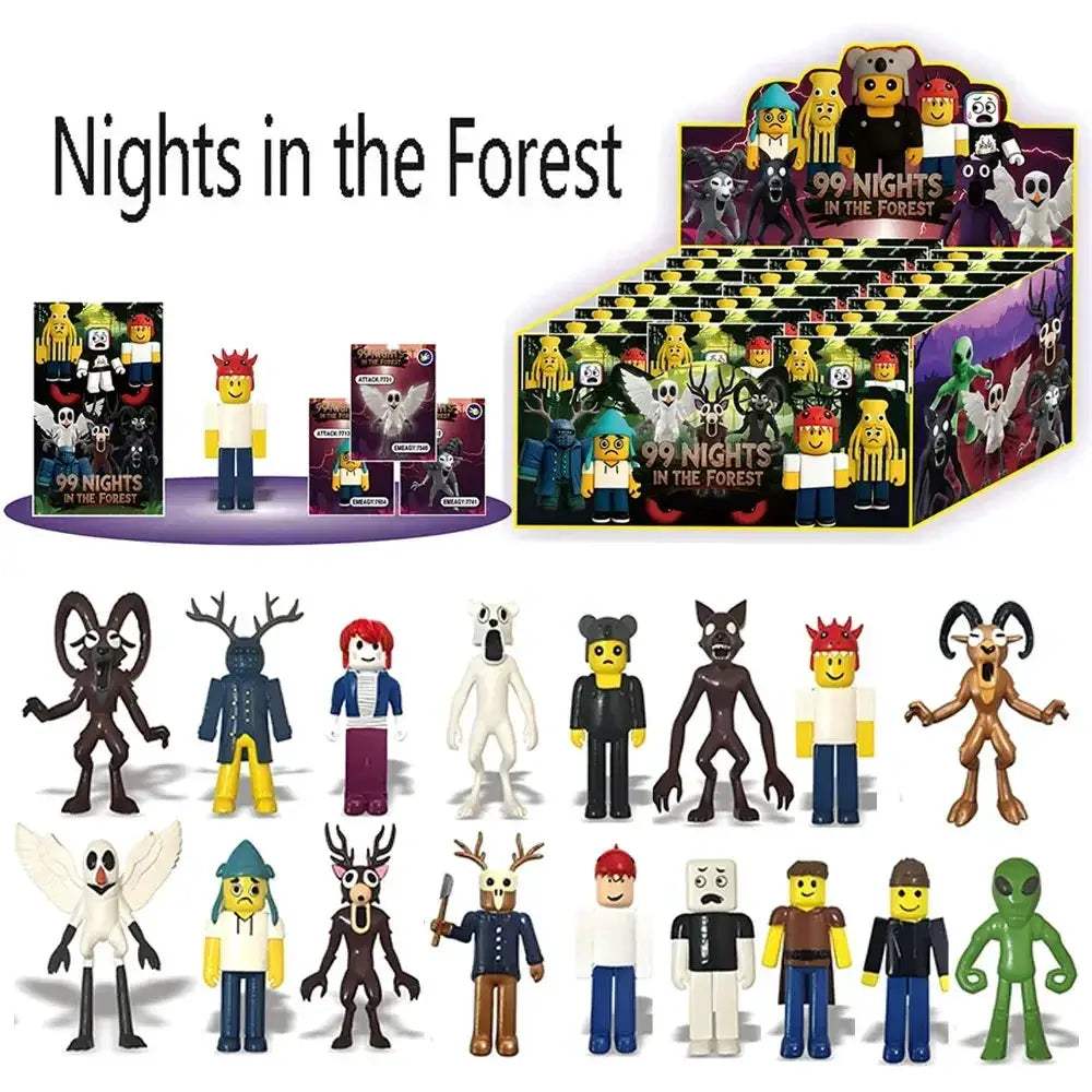 Forest Animal Figurines Blind Box Collectible Set Surprise - ToylandEU