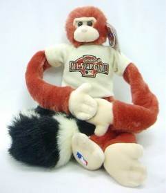 Forever Collectibles 2004 All Star Rally Monkey Plush - ToylandEU