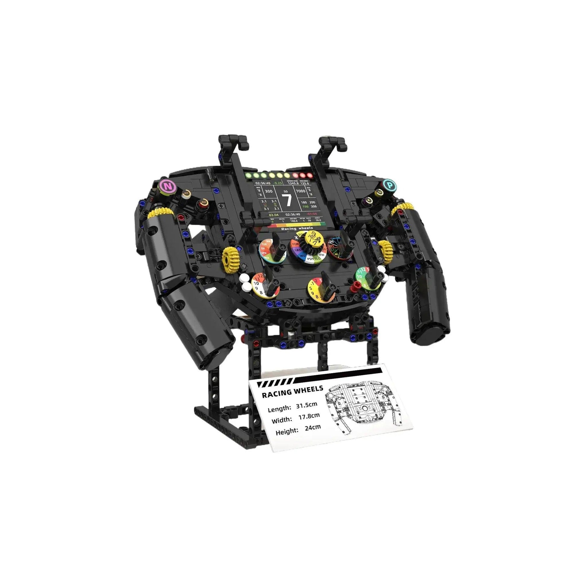  Formula One Steering Wheel Building Blocks Phone Holder -  ToylandEU™