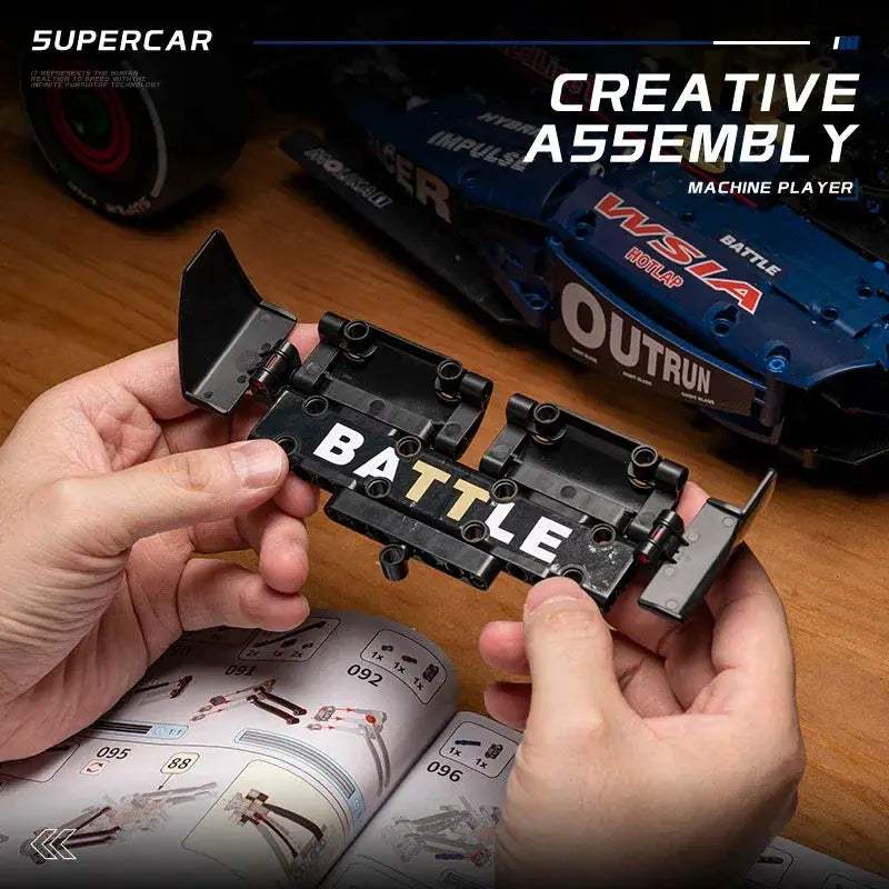 Formula Racing Building Blocks Set For Kids LEGO Compatible - ToylandEU