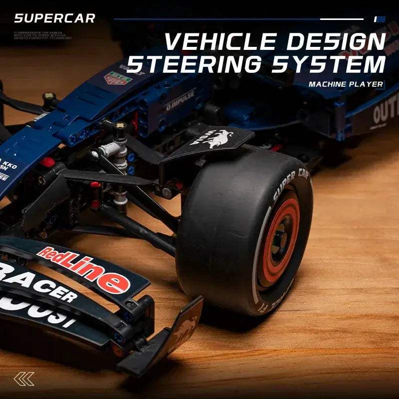 Formula Racing Building Blocks Set For Kids LEGO Compatible - ToylandEU