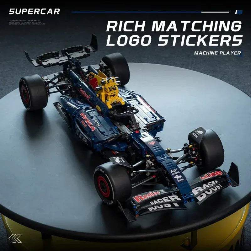 Formula Racing Building Blocks Set For Kids LEGO Compatible - ToylandEU