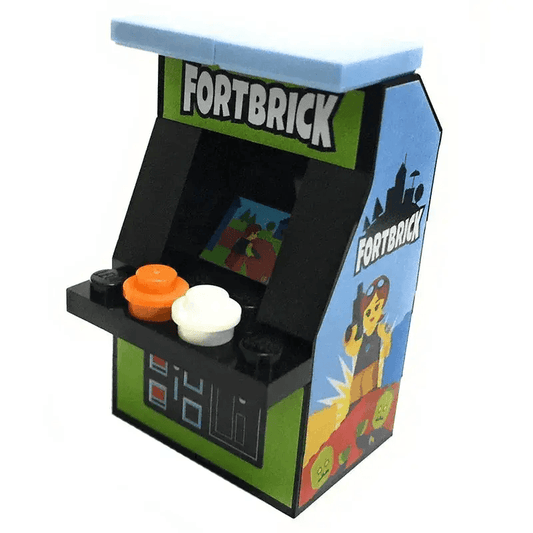  Fortbrick LEGO Arcade Machine Custom Decals -  ToylandEU™