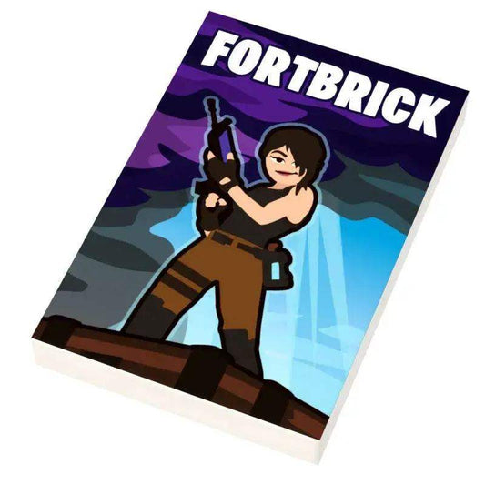  Fortbrick Video Game Cover (2x3 Tile) -  ToylandEU™