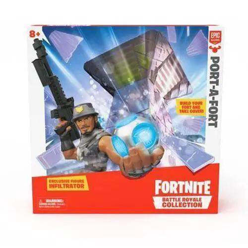 Fortnite Port A Fort Display Set With Exclusive Mini Figure - ToylandEU