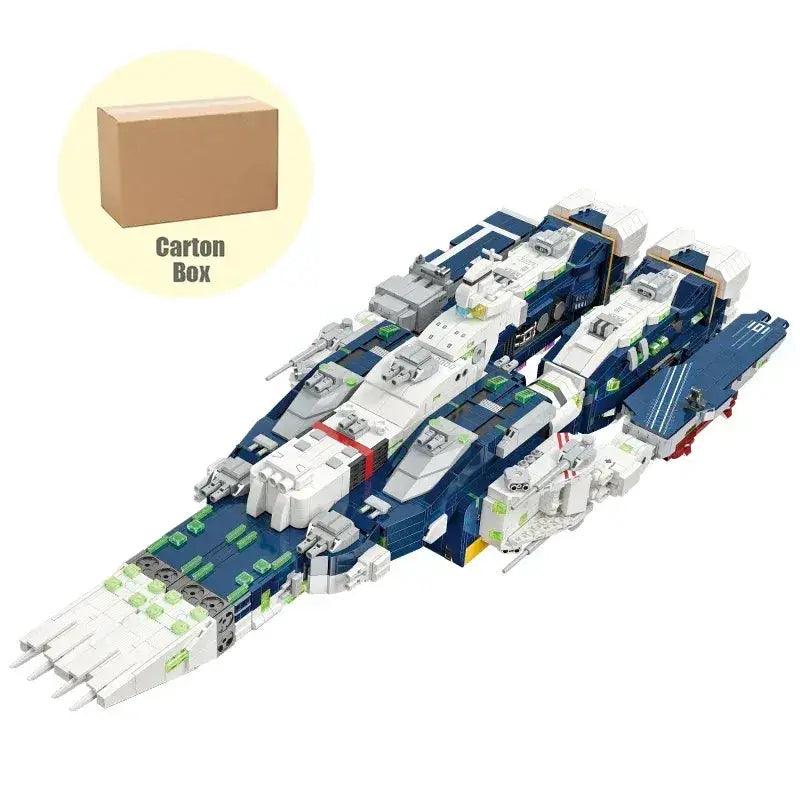  Fortress Ship Building Blocks Lego Compatible Durable -  ToylandEU™