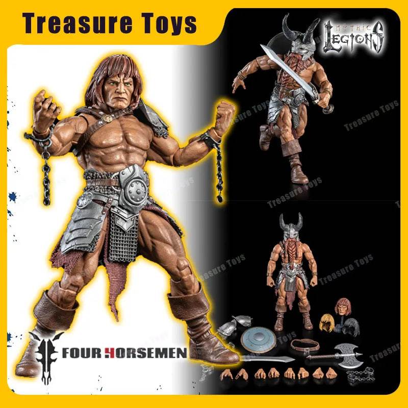 Four Horsemen Studio Mythic Legions Legendary Barbarian Figure - ToylandEU