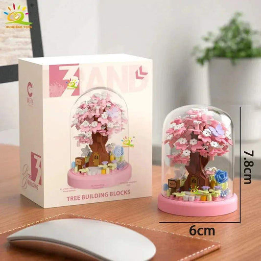  Four Seasons Mini Tree House Puzzle Display Set -  ToylandEU™