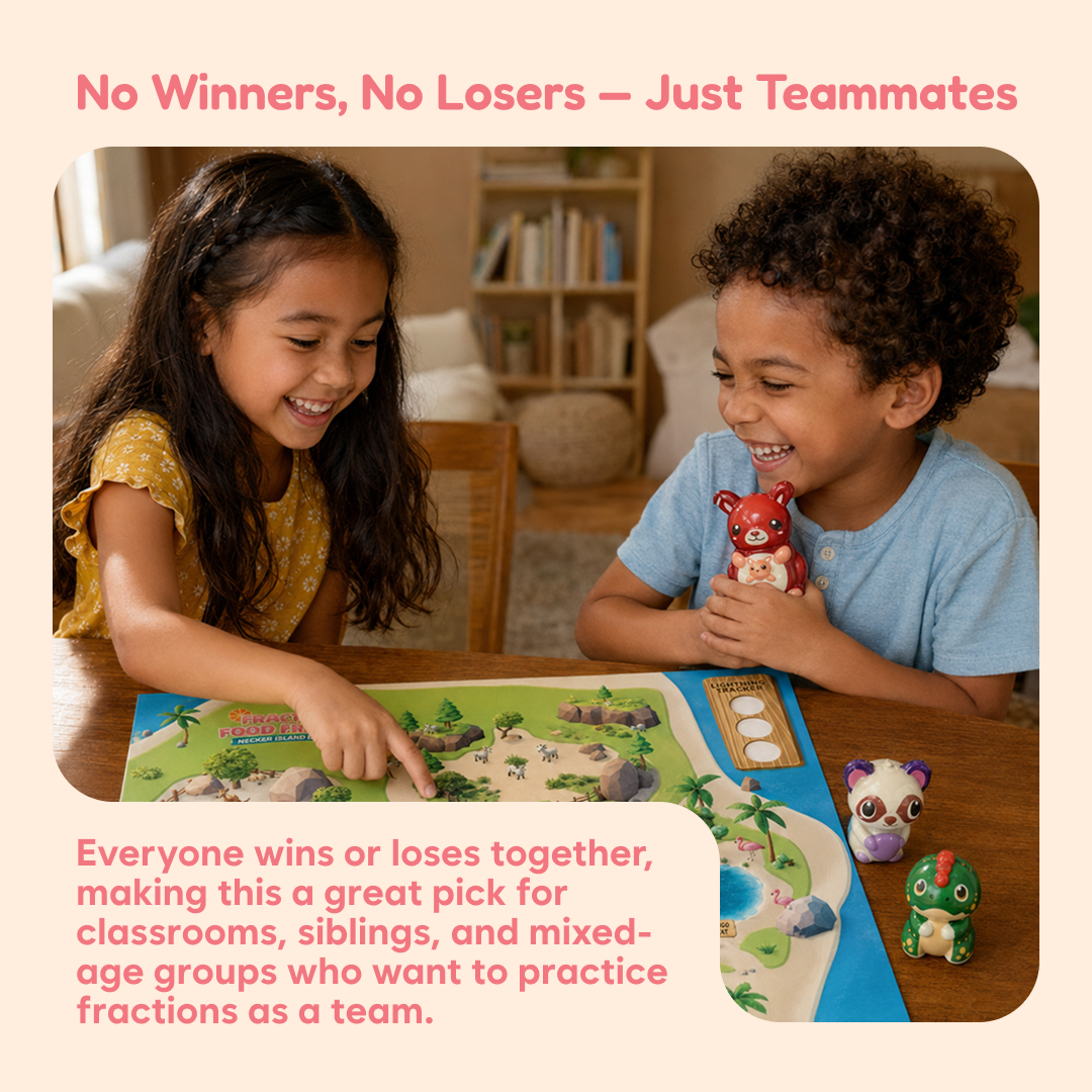 Fraction Board Game | Visual Models | Toylandeu™