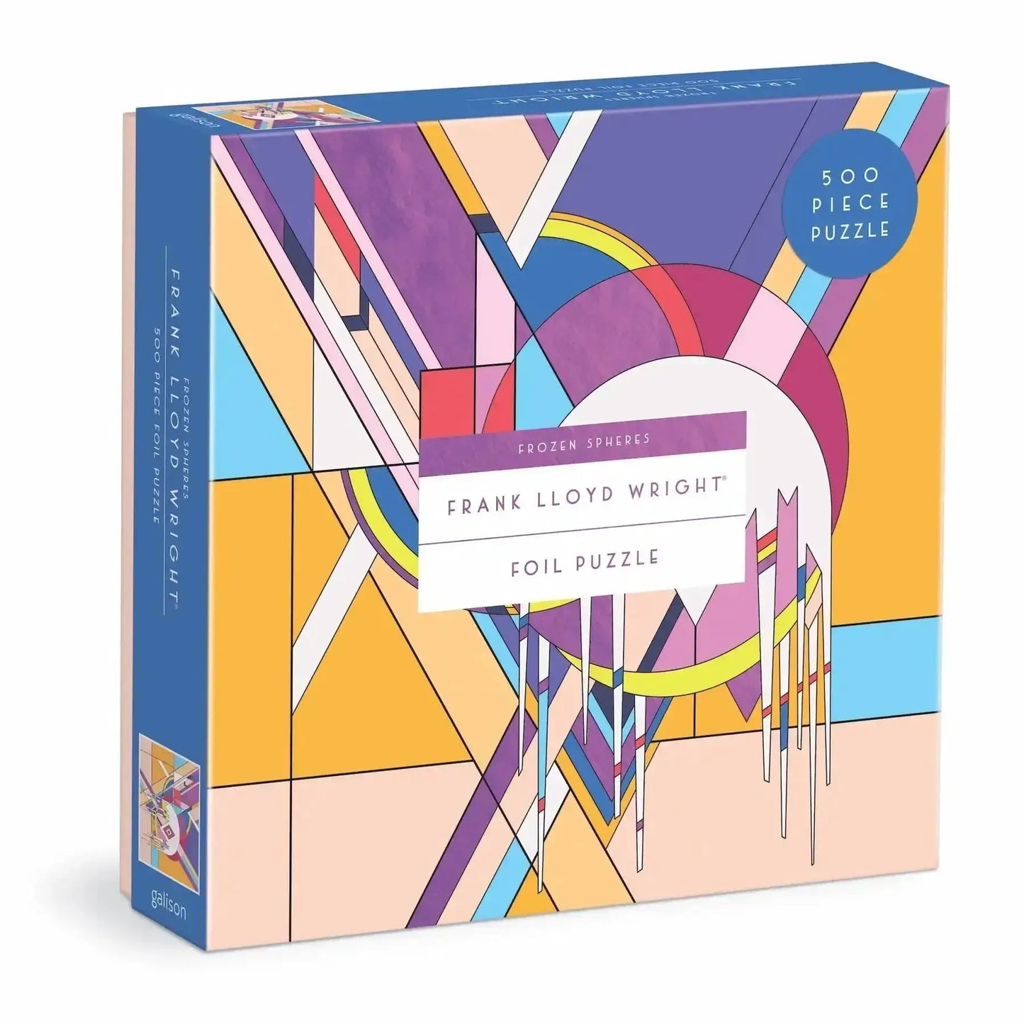 Frank Lloyd Wright Frozen Spheres Foil Jigsaw Puzzle - ToylandEU