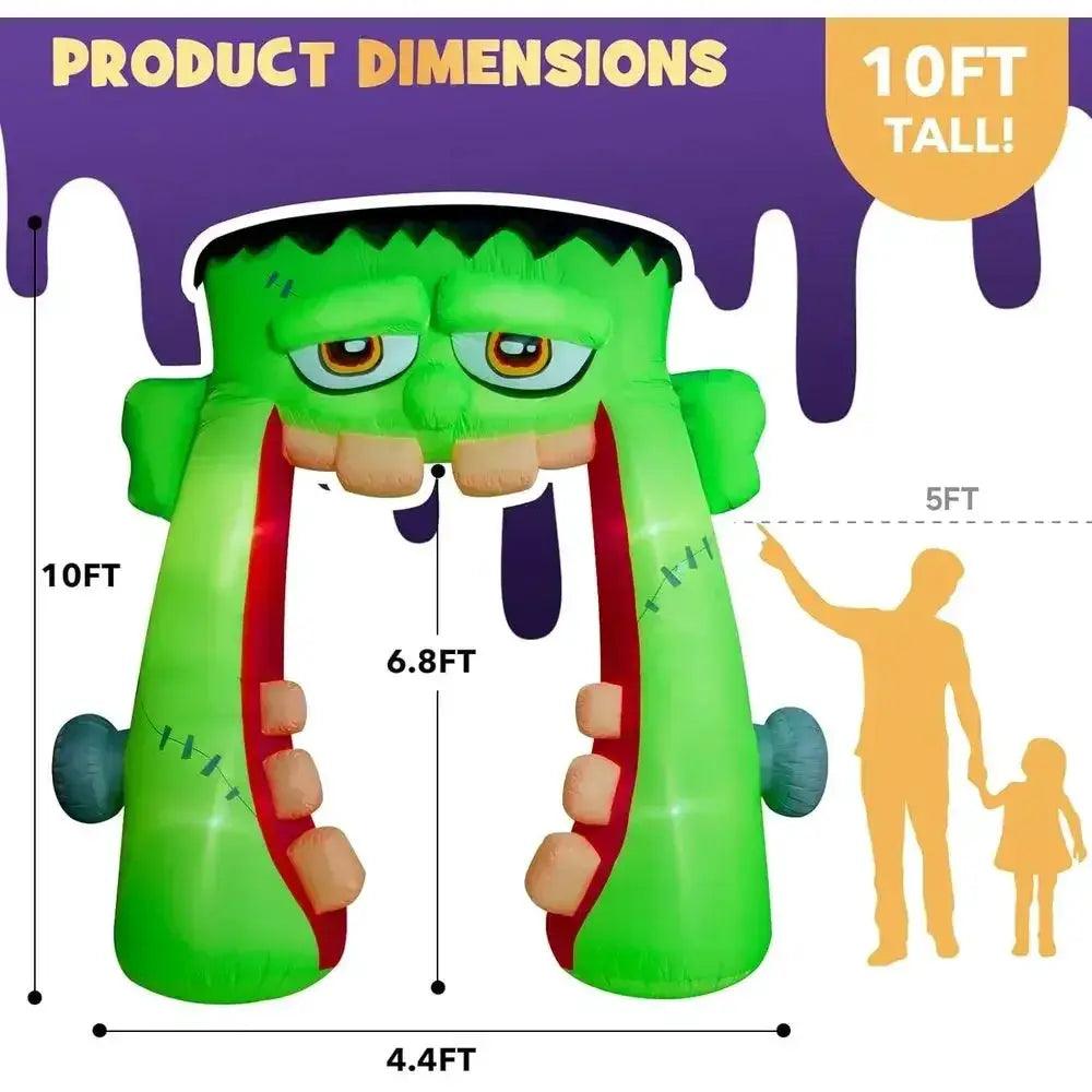  Frankenstein Archway Giant Inflatable Halloween Decor -  ToylandEU™
