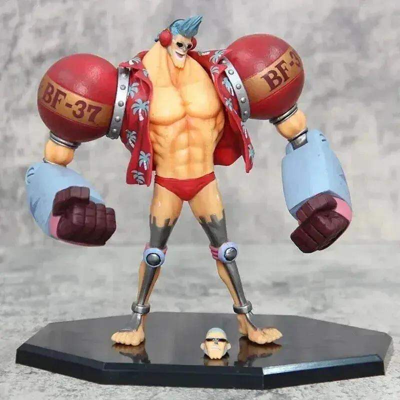 One Piece Franky Figure Wano Cyborg With Premium Detail - ToylandEU