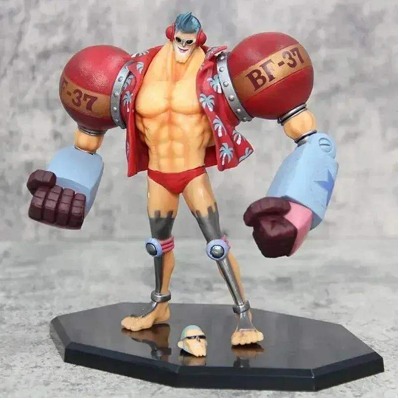 One Piece Franky Figure Wano Cyborg With Premium Detail - ToylandEU