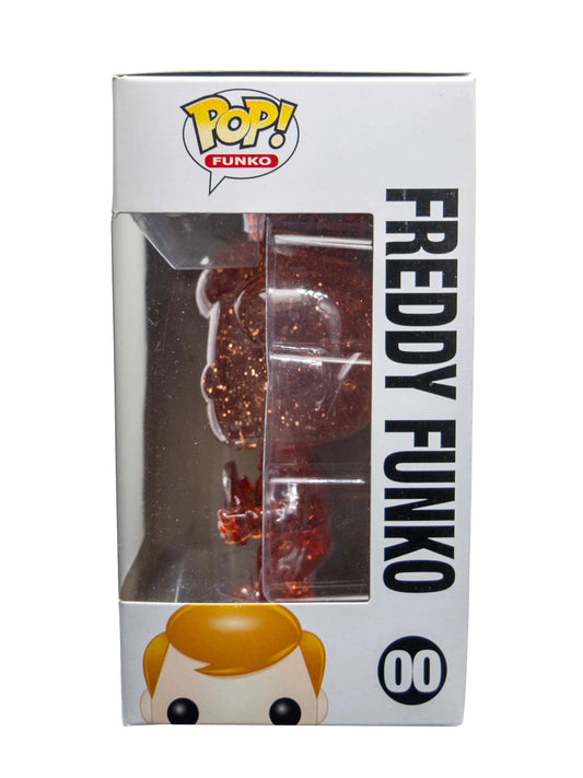 Freddy Funko (Clear Red Glitter) 00 /50 Made [Light Damage] - ToylandEU