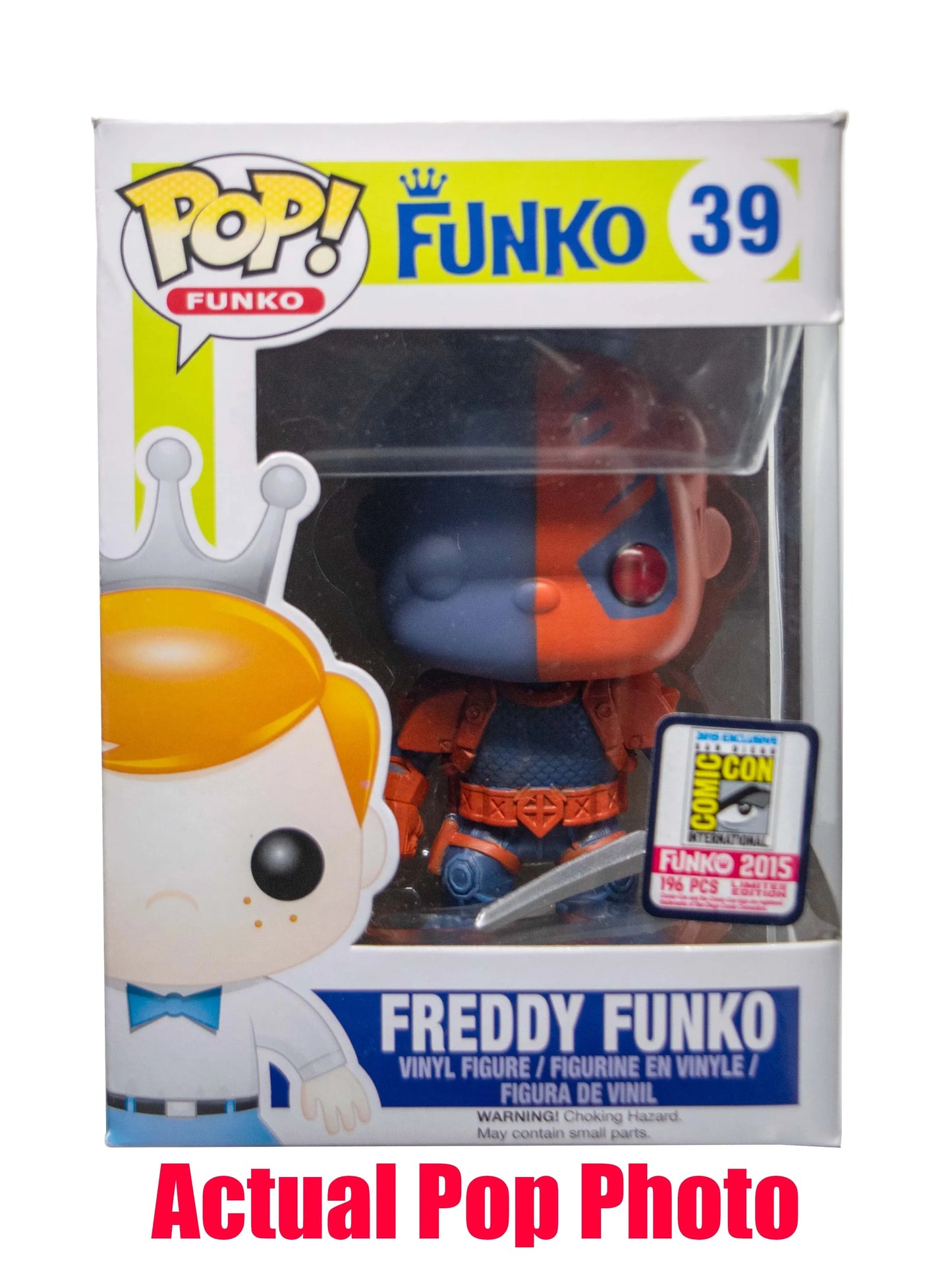 Freddy Funko (Deathstroke) 39 - 2015 SDCC Exclusive /196 Made [Light Damage] - ToylandEU