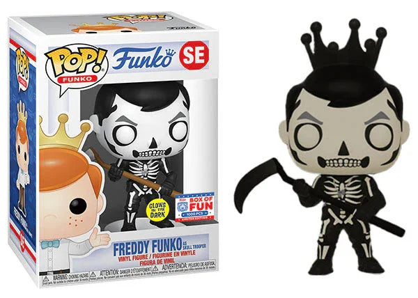 Freddy Funko as Skull Trooper (Glow in the Dark) SE - 2021 Funko Fundays Box of Fun/1000 Made [light damage] - ToylandEU