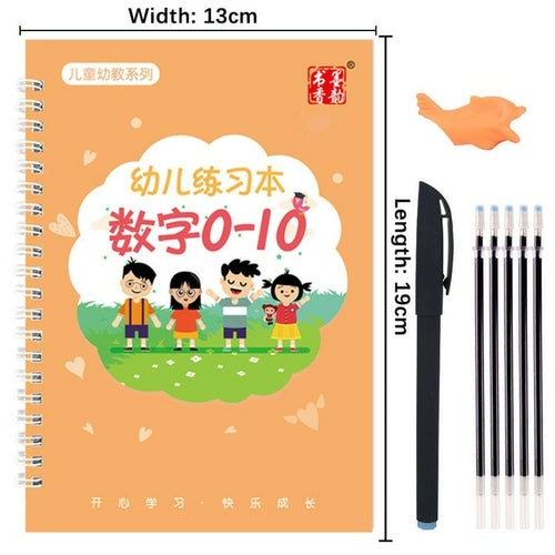 Bilingual Reusable Montessori Copybooks and Pen for Children ToylandEU.com Toyland EU