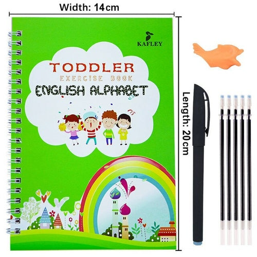 Bilingual Reusable Montessori Copybooks and Pen for Children ToylandEU.com Toyland EU