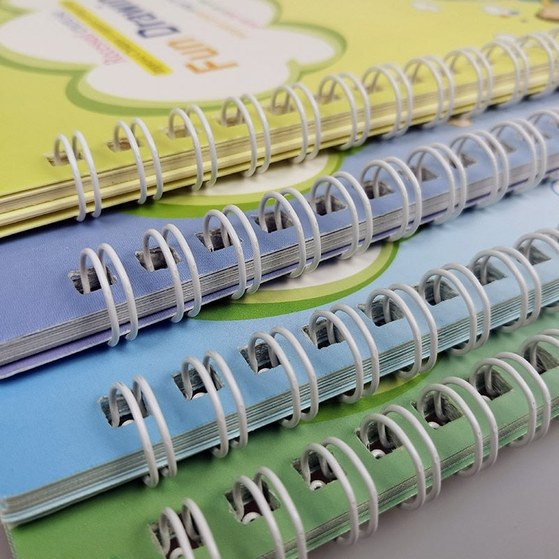 Bilingual Reusable Montessori Copybooks and Pen for Children - ToylandEU