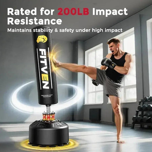  Freestanding Punching Bag With Boxing Gloves Durable -  ToylandEU™