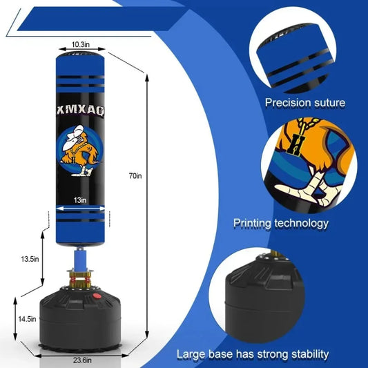 Freestanding Punching Bag With Suction Base For Home Gym - ToylandEU