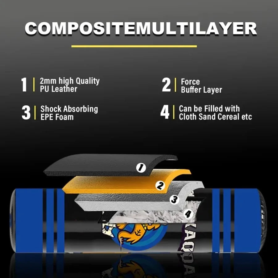 Freestanding Punching Bag With Suction Base For Home Gym - ToylandEU