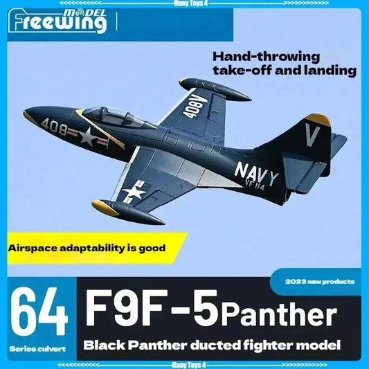  Freewing 64mm F9F-5 V2 RC Plane Electric Fighter -  ToylandEU™
