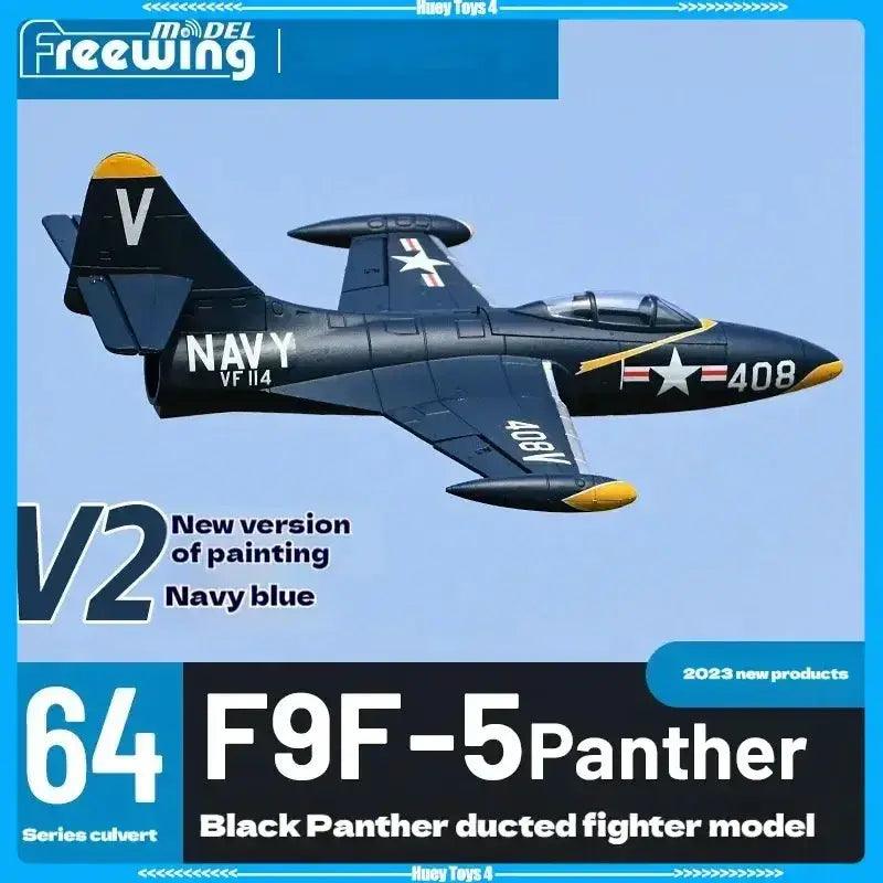  Freewing 64mm F9F-5 V2 RC Plane Electric Fighter -  ToylandEU™