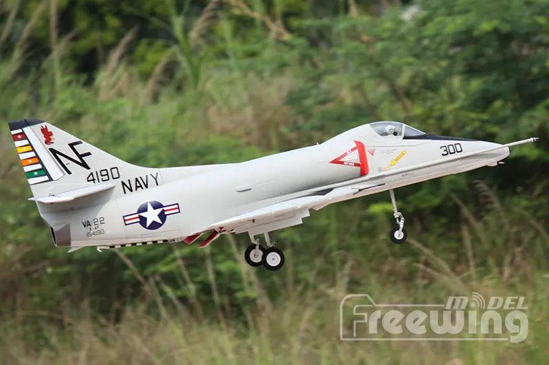 Freewing A4 Skyhawk 80mm EDF Jet | Toylandeu