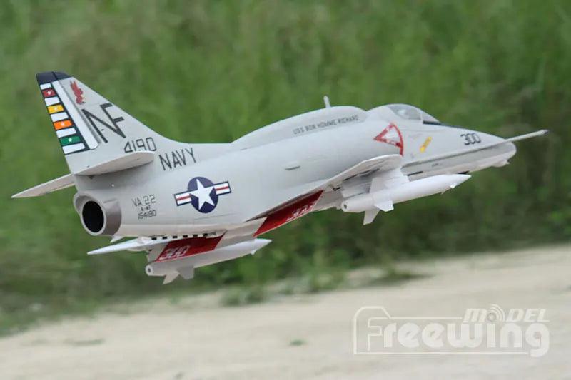 Freewing A4 Skyhawk 80mm EDF Jet | Toylandeu